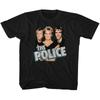 The Police Boys 'N' Blue Black Toddler T-Shirt Unisex T-Shirt