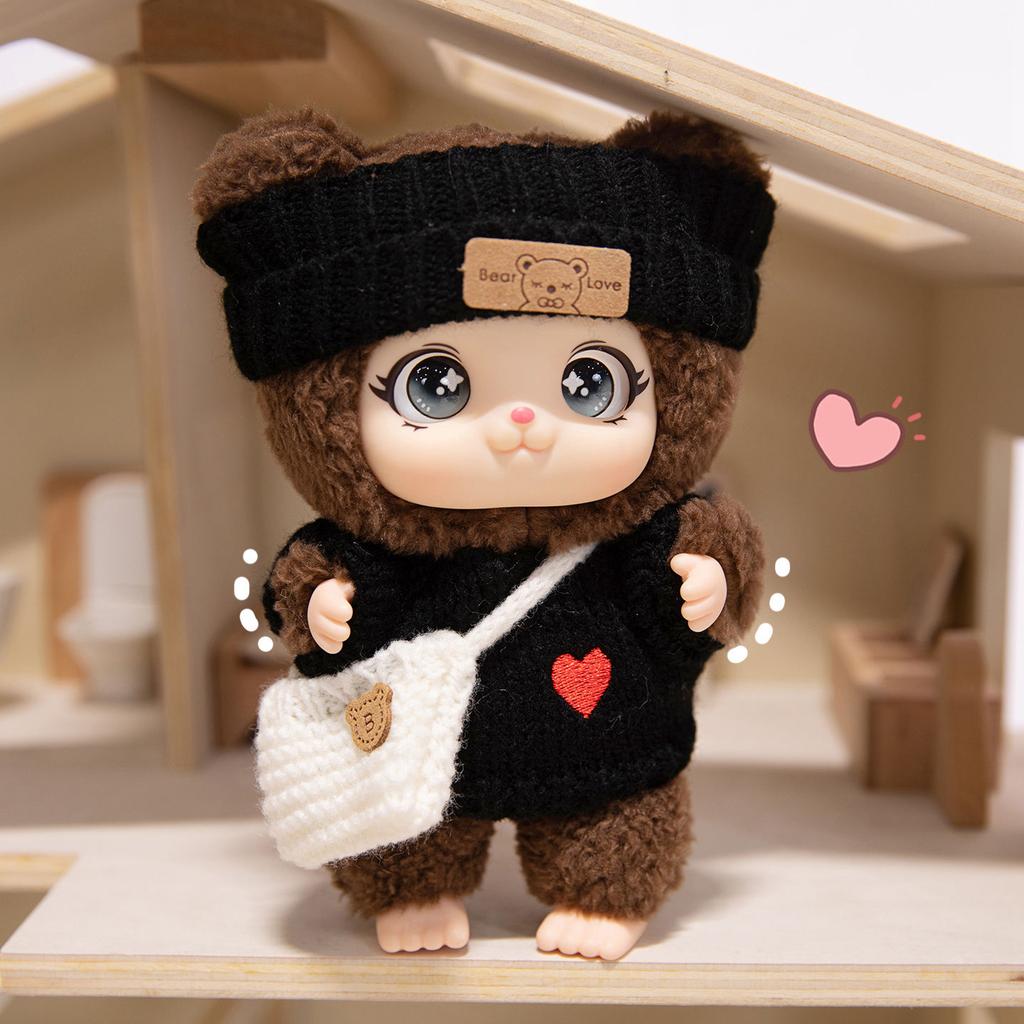 Cute PVC Figurines Clothes Cute Toy Animal Costumes PVC Figurine Clothing Set DIY Figurines The Best Gift