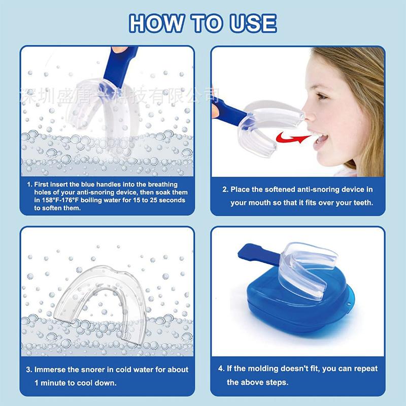Anti-Snoring Sleep Aid Mouth Guard For Bruxism Mouthpiece Sleeping Snoring Device Anti Grinding Dental Night Guard