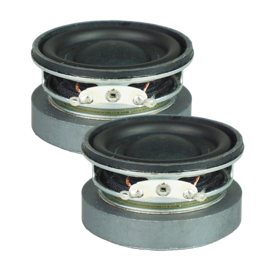 2PCS 45mm Full Spectrum Speakers 4Ohm 5W with Strong Magnet Horn Loudspeaker Powerful Sound Speakers Pair