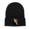 Janpanese Anime Winter Hats for Unisex Luffy New Beanies Knitted Hat Autumn Female Beanie Caps Warmer Bonnet Ladies Casual Cap