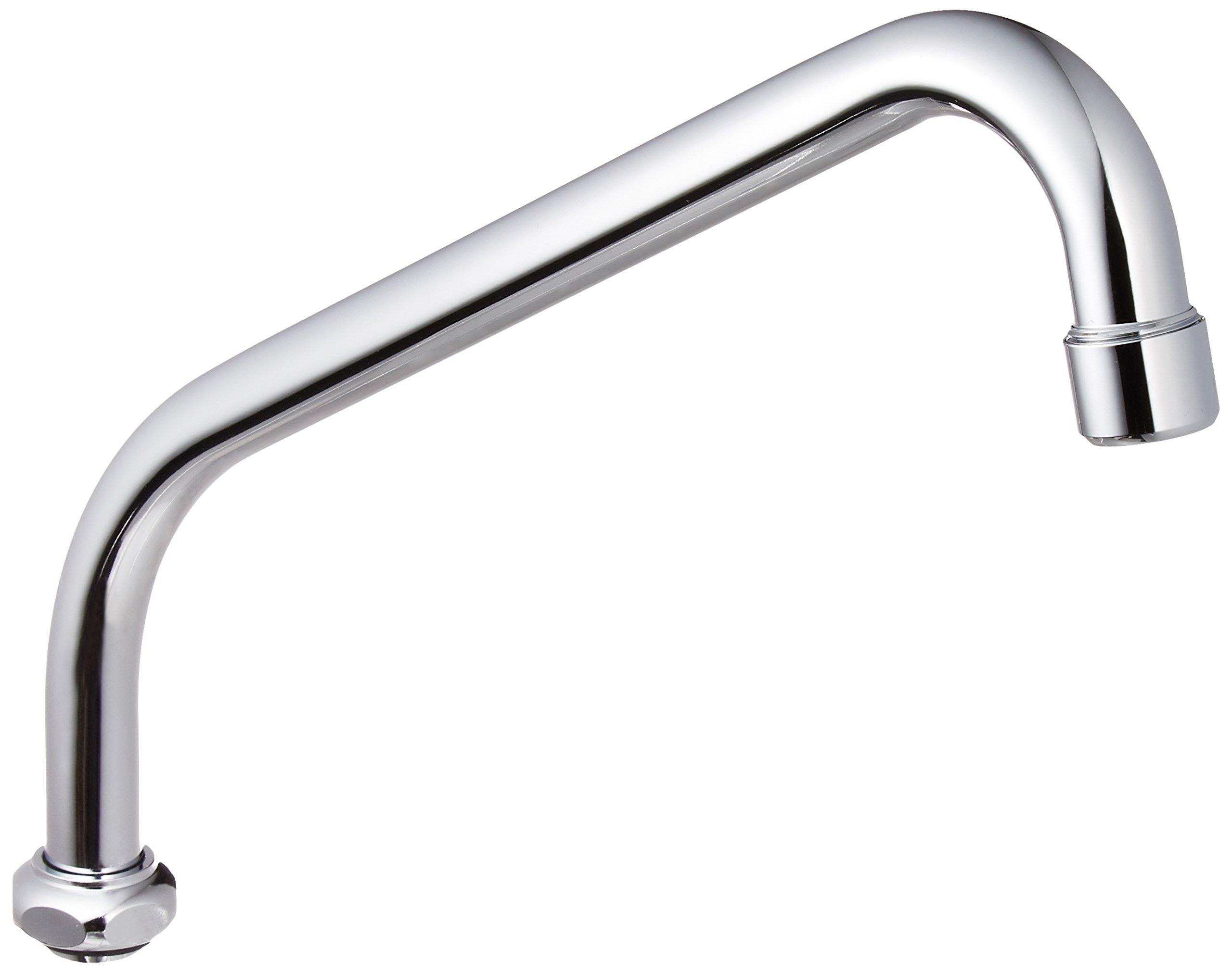 SANEI Countertop Mixer Tap Pipe with Aerator and Splash 19mm (Sanei) Guard, Diameter, PA231H-61X24-19