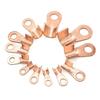 5/10Pcs Copper OT Cable Connector Kit 10A-400A OT Lugs Ring Crimp  Electric Accessory