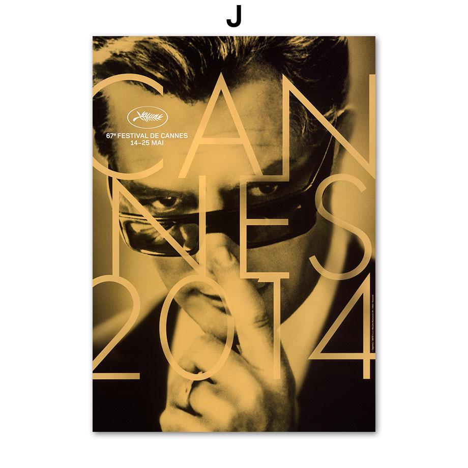 

Модный постер Франция классический кинофестиваль фильм стены книги по искусству печати холст картины скандинавские эстетические картины для декора гостиной 21x30cm No Framed
