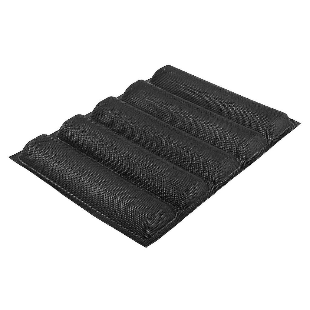 Silicone Oblong Shape Bread Molds Baguette Pan French Bakeware Tray
