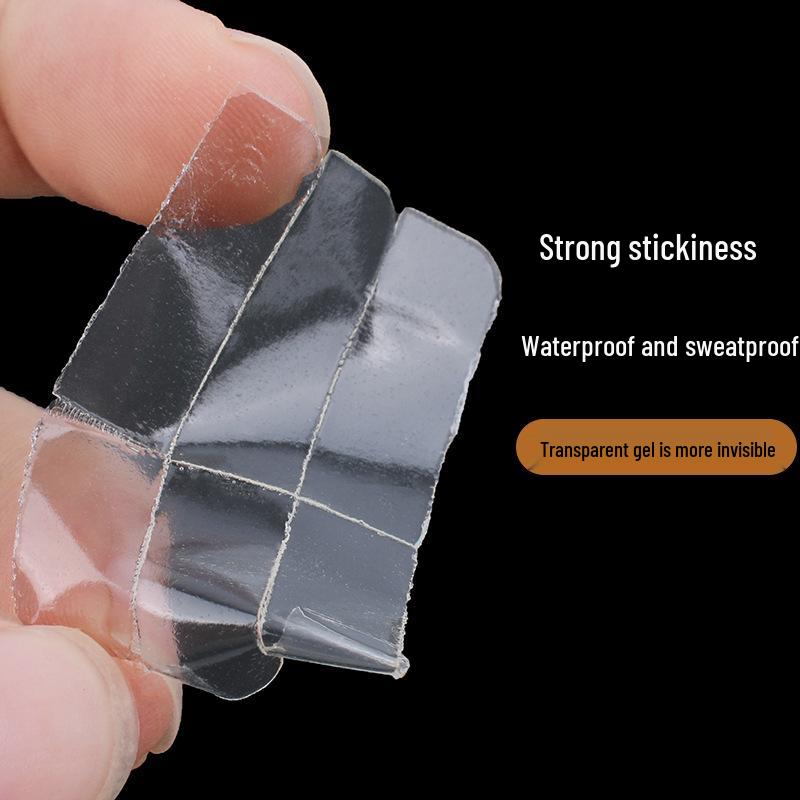 Ultra-Thin Bio Scalp Blue & White Hair Extension Tape - Sweatproof Double-Sided Wig Adhesive Patches