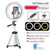 Portable Beauty Light & Phone Stand for Live Streaming and Photography