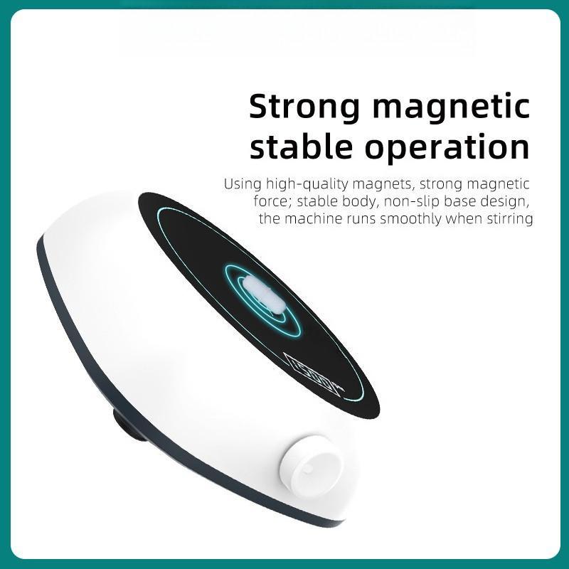 Magnetic Agitator Mini Digital Display Magnetic Stirrer Portable Adjustable Speed Magnetic Mixer Laboratory Equipment