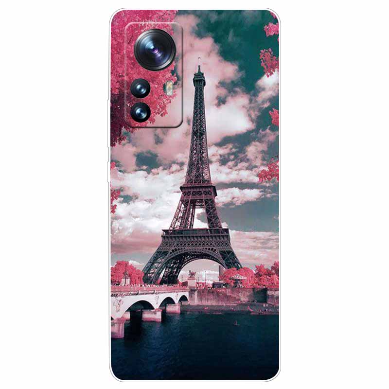 For Xiaomi 12T Pro 5G Case 12 T Cat Space Soft TPU Clear Silicone Funda Cases for Xiaomi 12T 5G Cover 12TPro Shockproof 2022