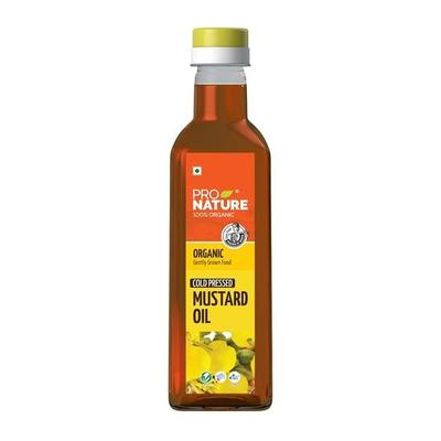 שמן חרדל אורגני בכבישה קרה Pro Nature 1 ליטר