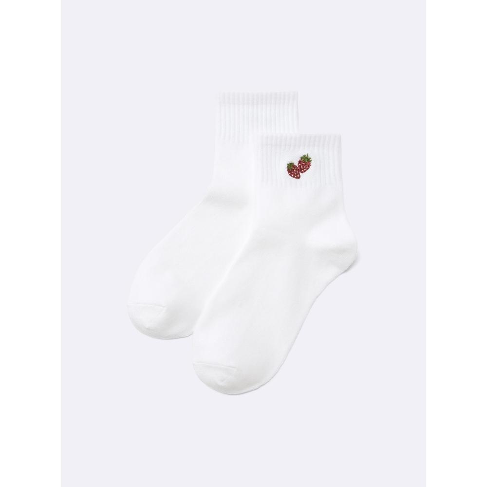 

Носки до щиколотки Gu от Uniqlo Фрукты 09 BLACK/ONE SIZE