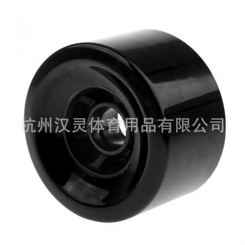 83mm PU Longboard Wheels 4-Pack Electric Skateboard Street Riding HR82A Hardness Shock Absorption Non-Slip With Axle