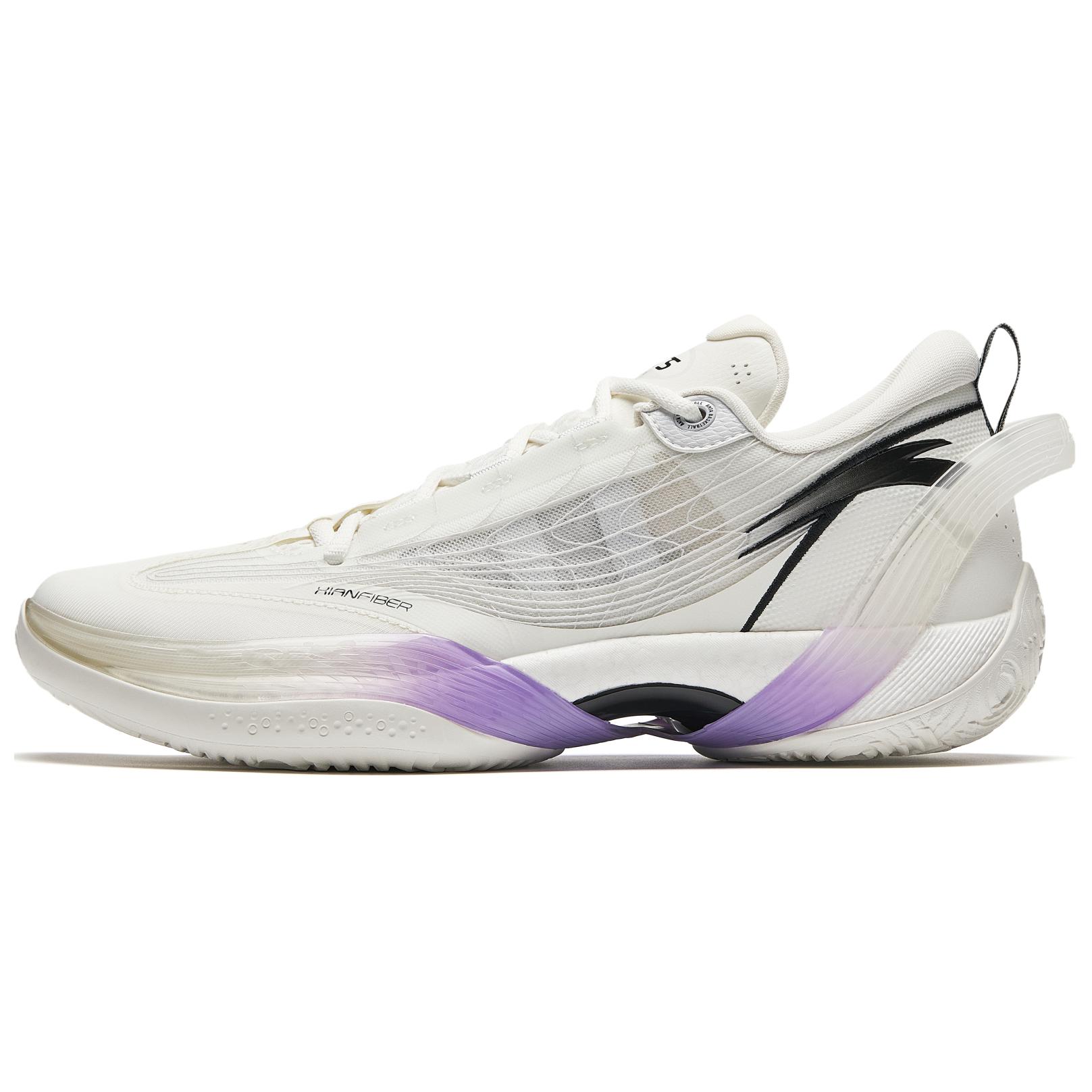 Anta Men s Kai 1 Basketball Shoes White Black Red 912421102S-3 45