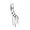 Thickened Stainless Steel Food BBQ Tongs Kitchen Steak Bread  Clamp Cake Meat Grilling Clip Serving Home Cooking Utensils
