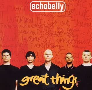 

CD ECHOBELLY - Great Things ESCA6328 Epic 1995 Japan Rock Used