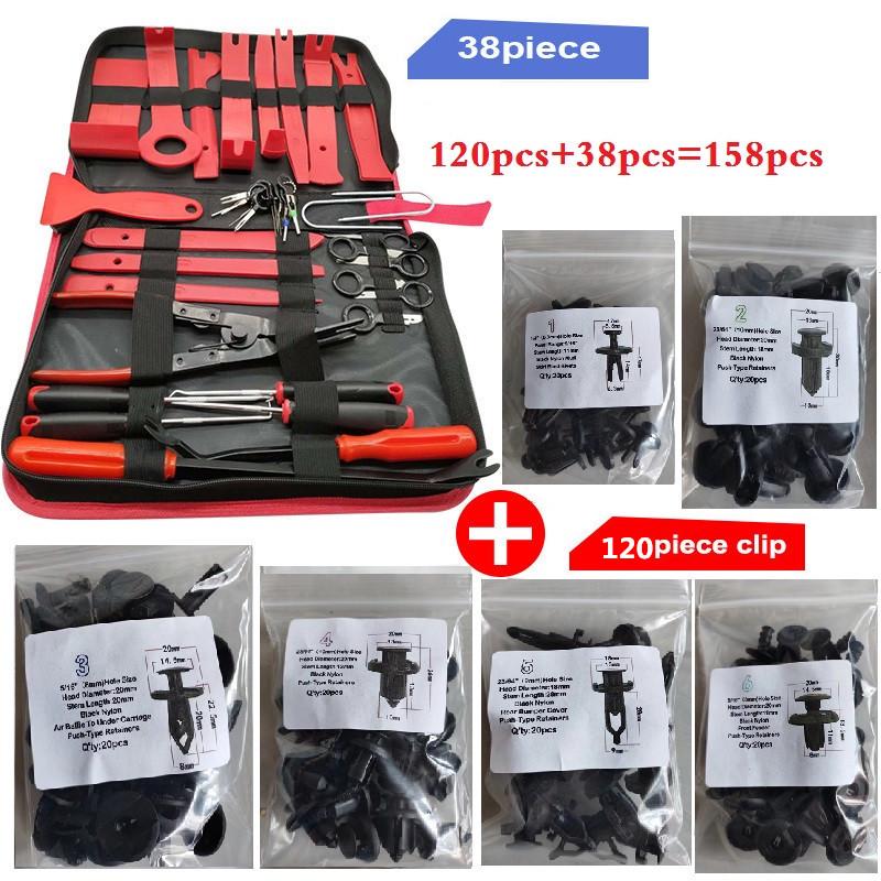 

Набір інструментів для салону автомобіля для встановлення аудіо та радіо PP Material (Tool Set Material) Without Clips