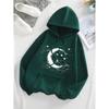 2025 Spring/Autumn Lazy Fit Pullover Hoodie - Loose & Slimming Style