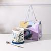 Iris Ceramic Mug Event Opening Gift Creative Flowers High Precision Water Cup Event Business Souvenir