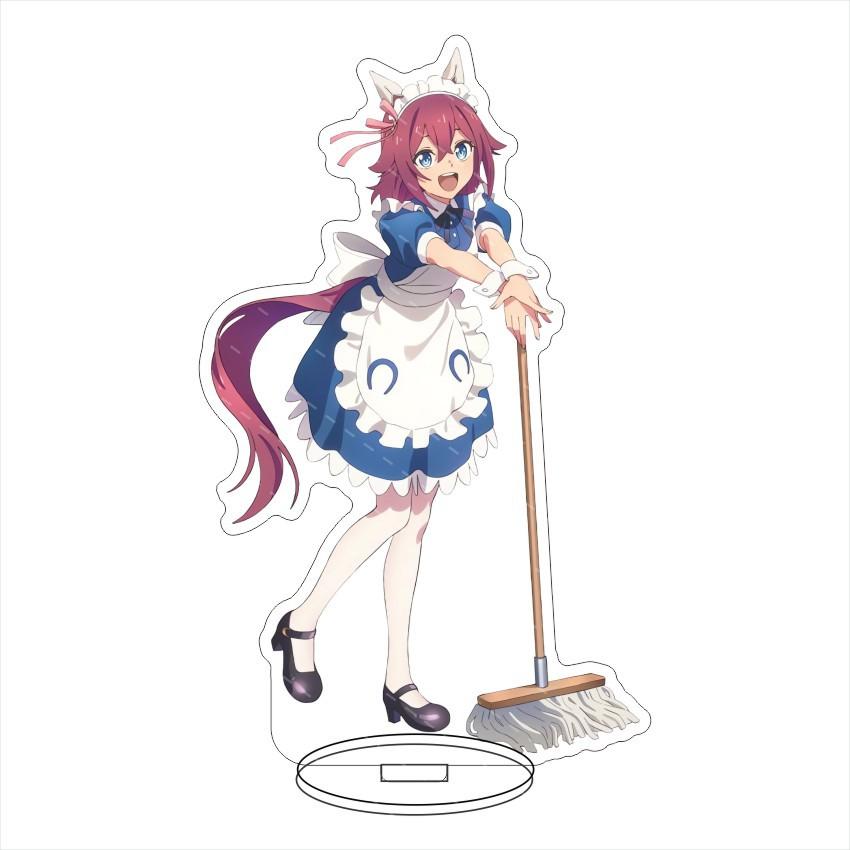 Uma Musume: Cinderella Gray 15CM Acrylic Standee - Perfect Desk Decor & Collection Display for Anime Fans, Ideal Gift