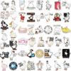50-Piece Set of Silly Goose Personality Stickers for Journals and Phone Cases