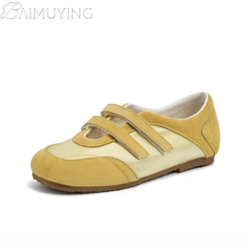 Fashion Marie Janes Flat Sandals Women Ballet Shoes Casual Sneakers Summer 2025 Trend Shallow Loafers Comfort Soft Sole Zapatos Mujer