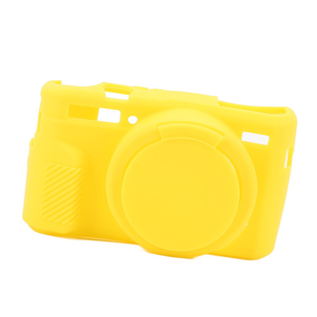Camera Silicone Case with Removable Lens Cover Cutouts Soft Digital Camera Protective Cover for G7X2 Camera
