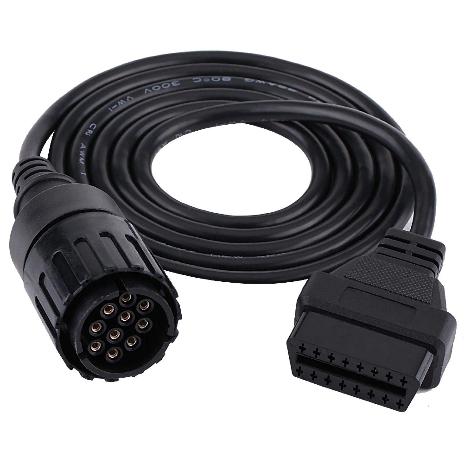 

10-Pin to 16-Pin OBD2 Diagnostic Cable Connector OBD2 Extension Adapter Cable IC-OM-D Motorcycle OBD2 to 10-Pin 10-Pin OBD2 Male OBDLink Bike