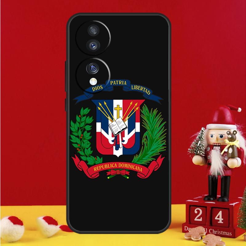 Dominican Republic Flag Case For Honor Magic 8 5 6 7 Pro Honor Win RT 50 70 90 200 400 Lite X8c X9b X9c X9a X9d Cover