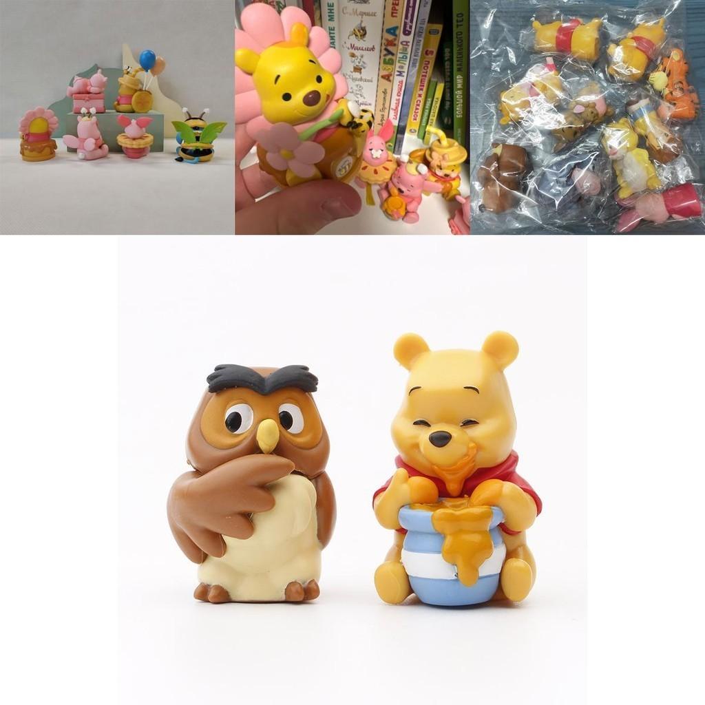 Cute Pvc Mini Figures Of Winnie The Pooh And Friends