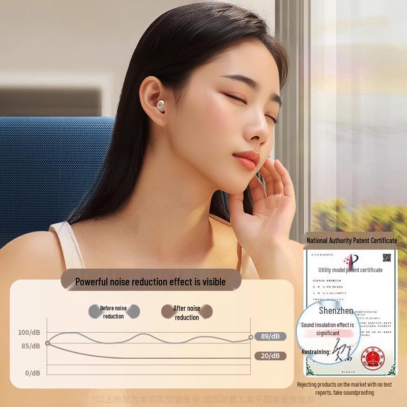 Zhuo Chen Sleep Earplugs: Noise-Cancelling, Comfortable, Soundproof, Ear-Friendly