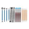 61-Piece Polymer Clay & Pottery Tool Set for DIY Carving and Embossing