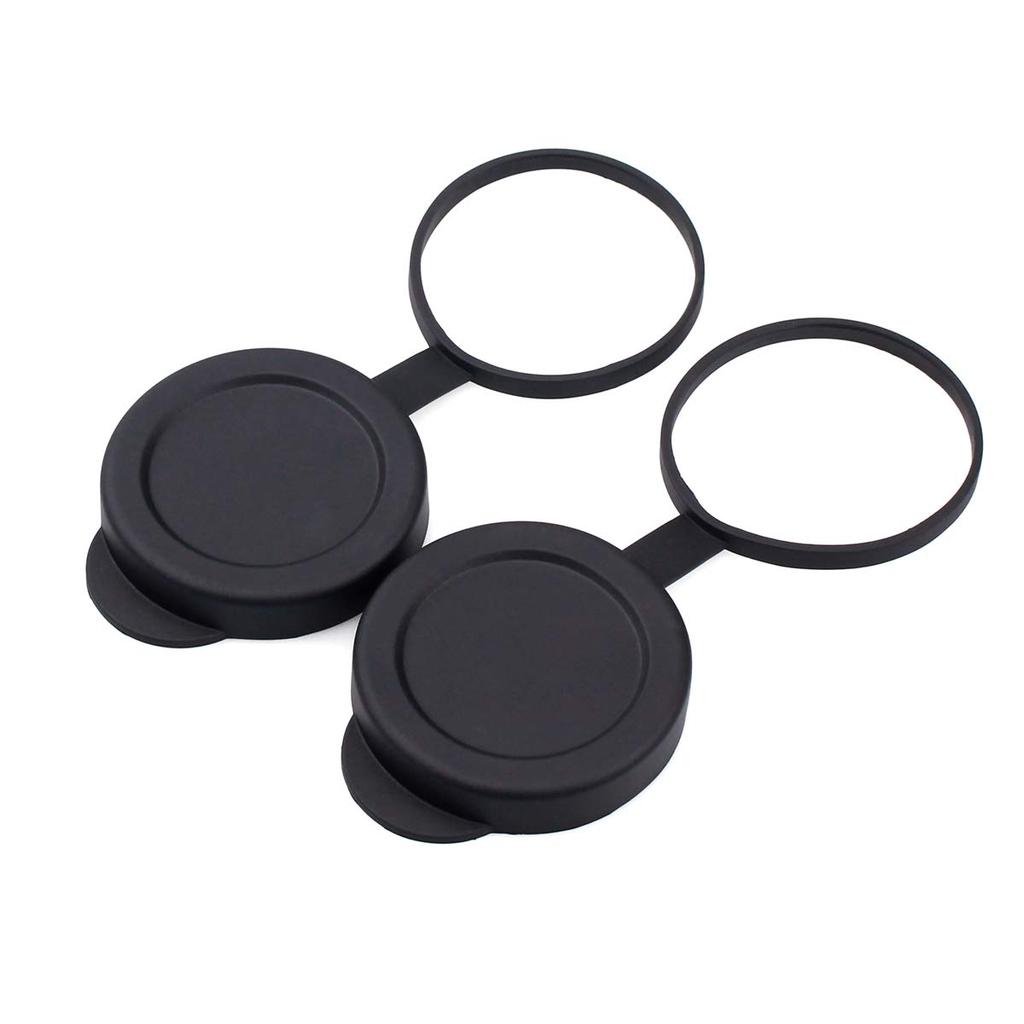 SVBONY 42mm Binocular Objective Lens Protective Fits Outer Diameter Set of 2 Caps, Rubber, 52-53mm Binoculars,