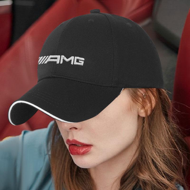 Women Men Design M LOGO Fashion Embroidery Hats Baseball Cap For Mercedes-Benz AMG C500 C200 C300 A B C E GLA CLA GLK GL ML GLE W204 W205 W203 W211