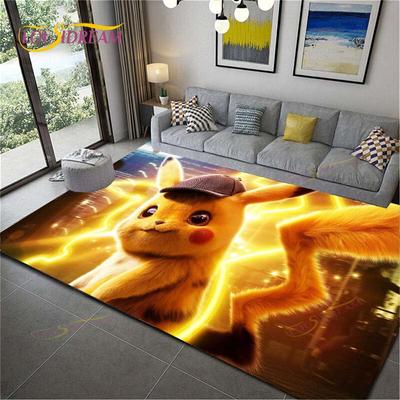 Anime rohožka Koberce Pokemon pro obývací pokoj Měkká podlahová rohož Koberce do ložnice Rohožka před dveře Protiskluzové kusové koberce Koupelnová rohožka