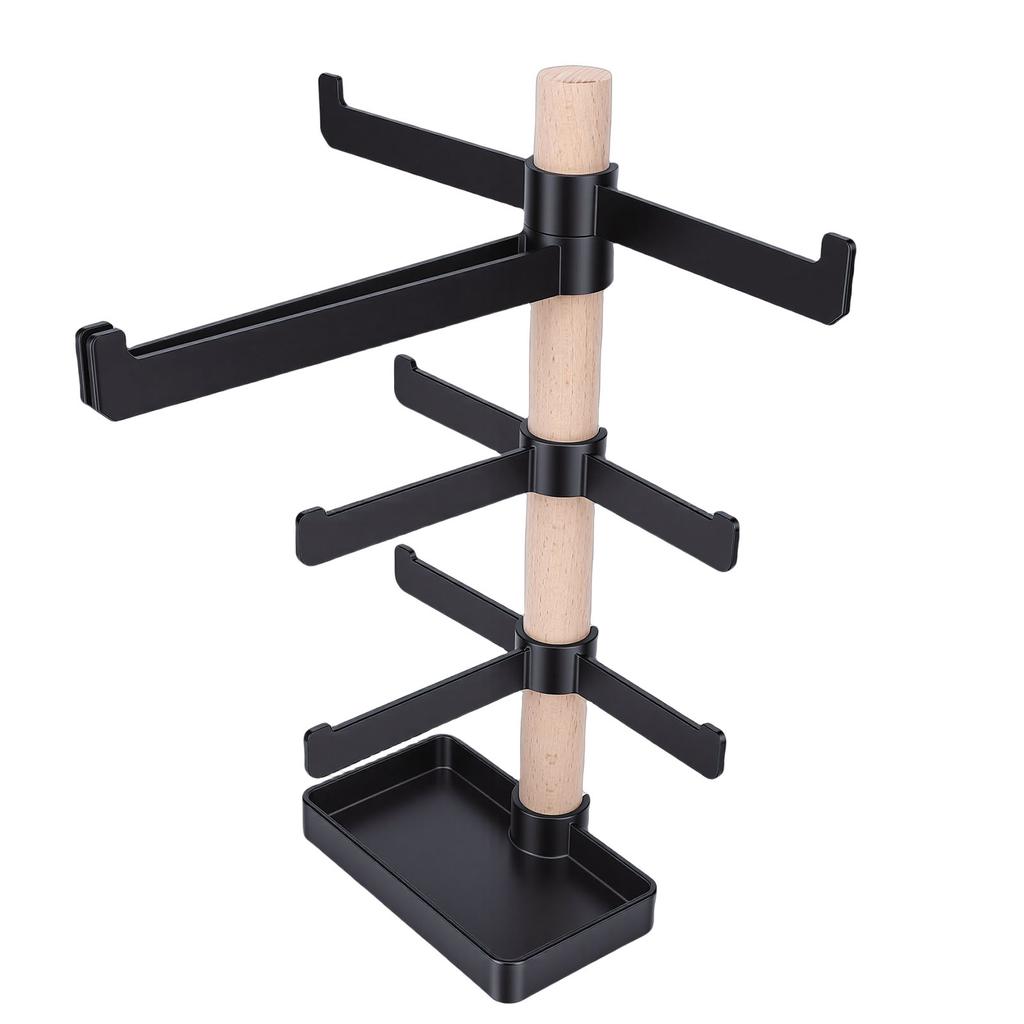 Scaffale portaoggetti per attrezzatura da ciclismo in legno da scrivania Espositore per casco da ciclismo occhiali Organizer verticale per la casa del soggiorno