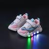 Kinder-Sportschuhe mit Dinosaurier-Motiv, atmungsaktive Mesh-Sneaker für Jungen und Mädchen, Kleinkinder, leichte Lauflernschuhe mit rutschfester Innensohle, für draußen und drinnen, für die Schule