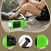 Emergency Radio Hand Crank with Headphone Jack Solar Power Compact Flashlight Weather for
