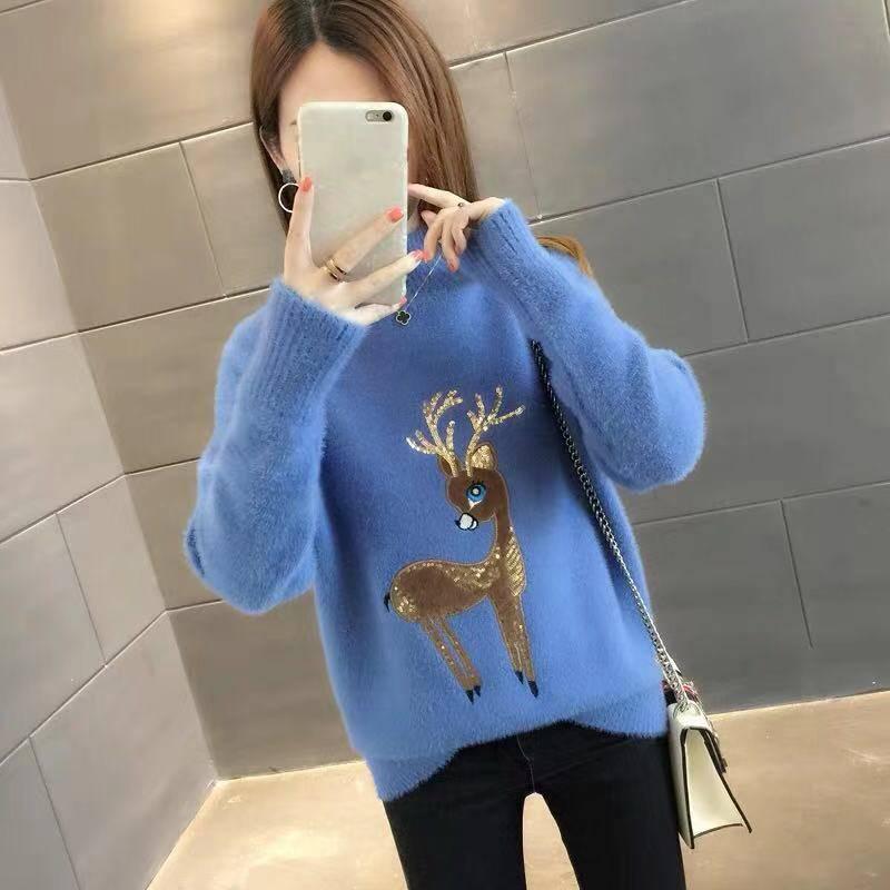 Sweater Female Autumn Winter Cashmere Knitted Women Sweater And Pullover Female Jumper Pull Femme