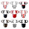 For BMW For Mini Cooper 1st Gen For R50 R52 R53 1Set Car Steering Wheel Button Panel Cover Stickers Car Interior Accessories