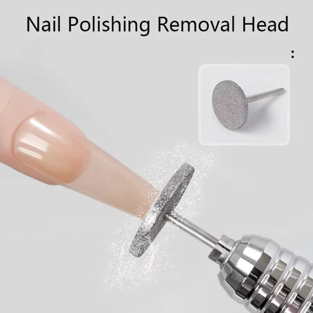 Cuticle Removal Electric Nail Drill Bit T-shaped Mills Grinder Nail Polishing Bits  Nail Salon
