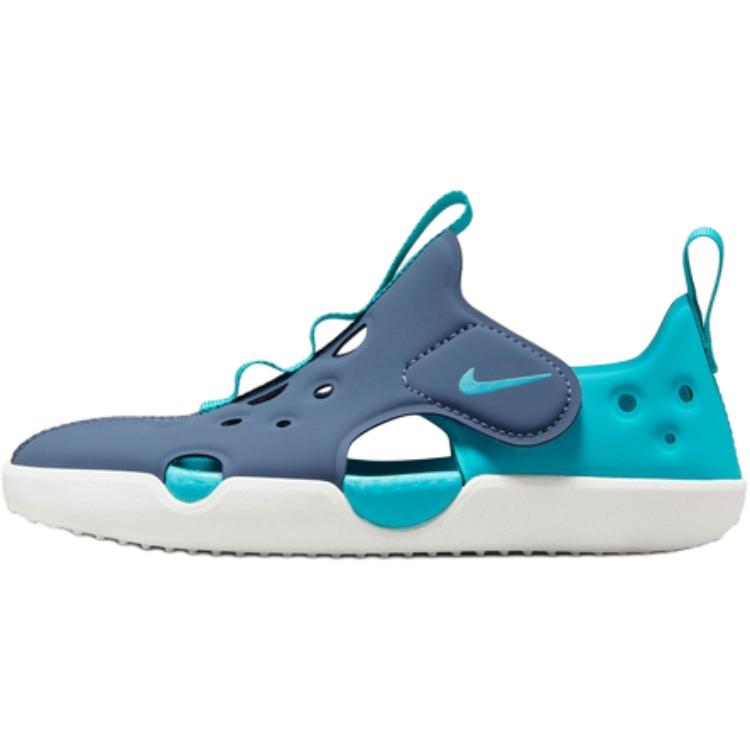 Nike Sunray Protect 4 Lightweight Soft Comfortable Waterproof Low Top Sandals Kids Sandals Blue Green HF6277-401