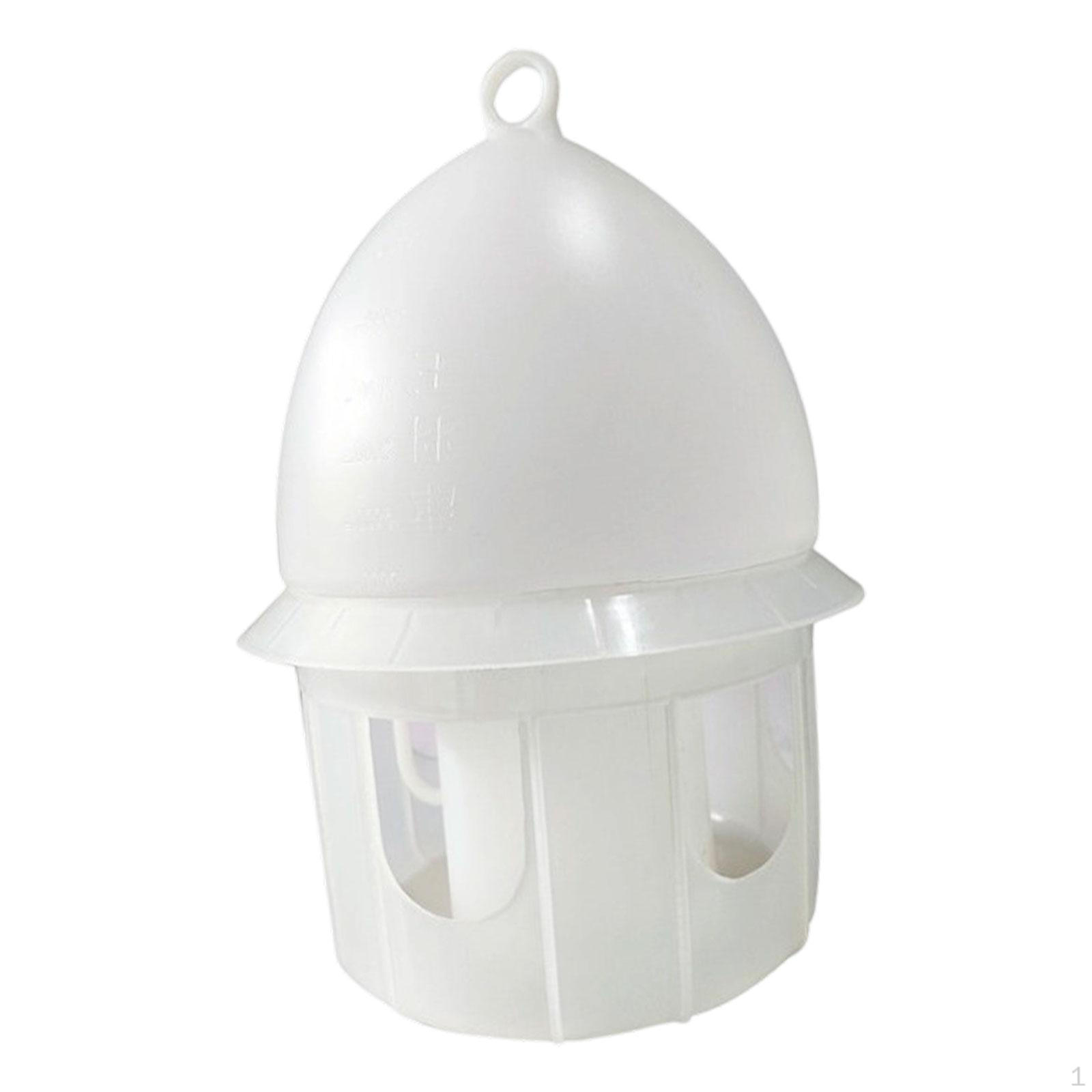 

Automatic Pigeon Feeder, Bird Water Dispenser, Drinking Bowl for Parakeets. 6L