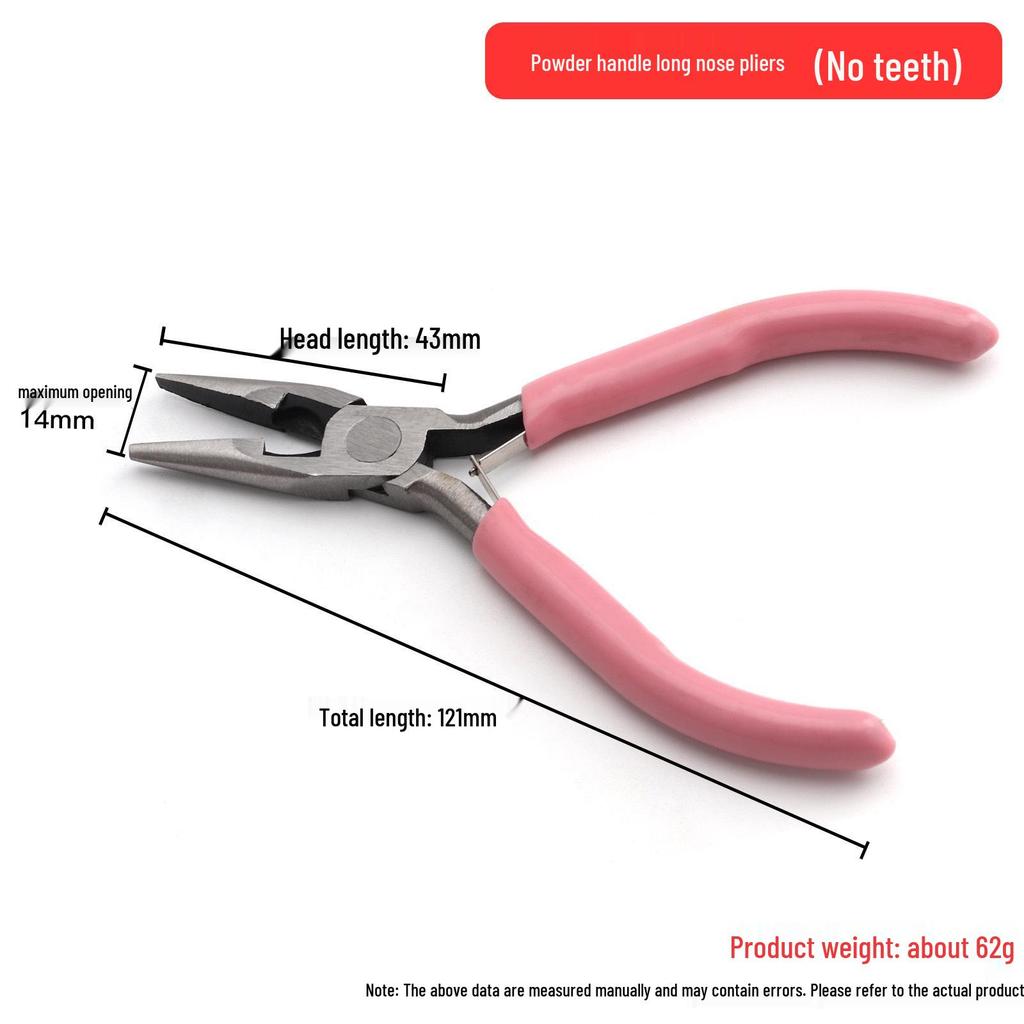 Jewelry Pliers Set: Pointed, Gold/Silver Cutting, Round, Sprue, Flat, Angled Nose Tools for Handmade Wire Wrapping & Beading.