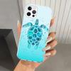 Cartoon Sea Turtle Tortoise Phone Case for Iphone 17 Air 16 15 Plus 14 13 Mini 12 11 Pro Max 16E 7 8 SE 2020 Soft Funda Print Sh