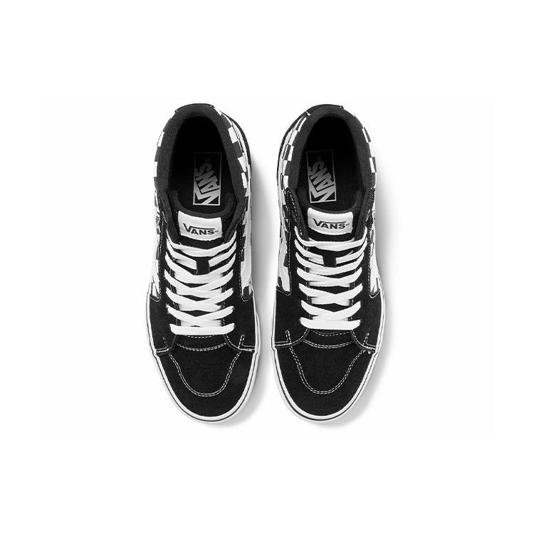 Vans Filmore High Checkerboard - Black White Unisex Sneakers VN0A5KXT5GX