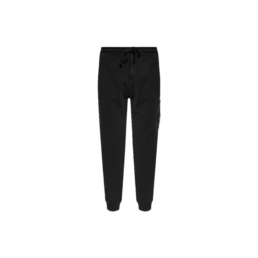 

Stone Island Garment Dyed Pocket Sweatpants Black Men Streetwear 801564451-A0029 L