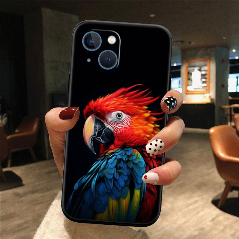 Parrot bird Shell Phone Case for Samsung Galaxy Note 10 20 S23 S24 S25 Ultra FE Plus Edge Lite A02S A35 A07 A17
