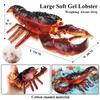 Oenux Ocean Animals Whale Shark Megalodon Crab Starfish Octopus Action Figures Soft Sea Life Model Educational Toy For Kids Gift