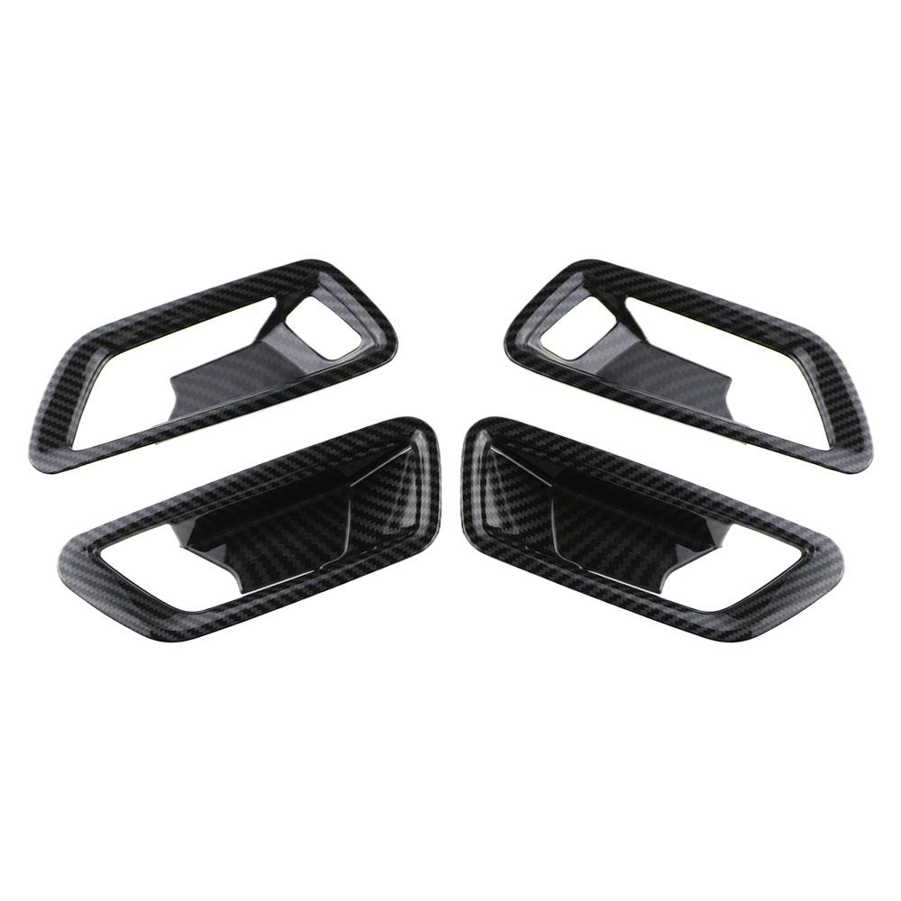 

Car Door Handle Frame for Ford Maverick 2026 2026 2026 4Pcs Door Bowl Sticker Cover ABS Decorative Interior Accessories чёрный