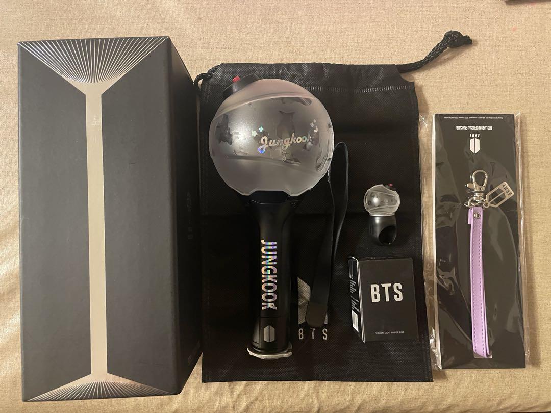 

[USED] BTS Penlight ver.3 & 2 bonus penlight rings